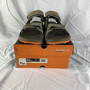 MERRELL Cedrus Convertible Mens Sandal Bungee Marmalaid Beigh Orange Size M14